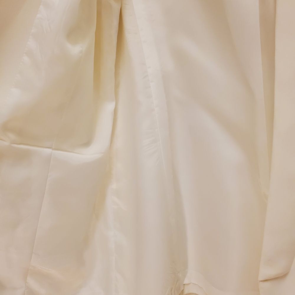 Women's Cream Open-Front Blazer Jacket - Picture 8 of 9